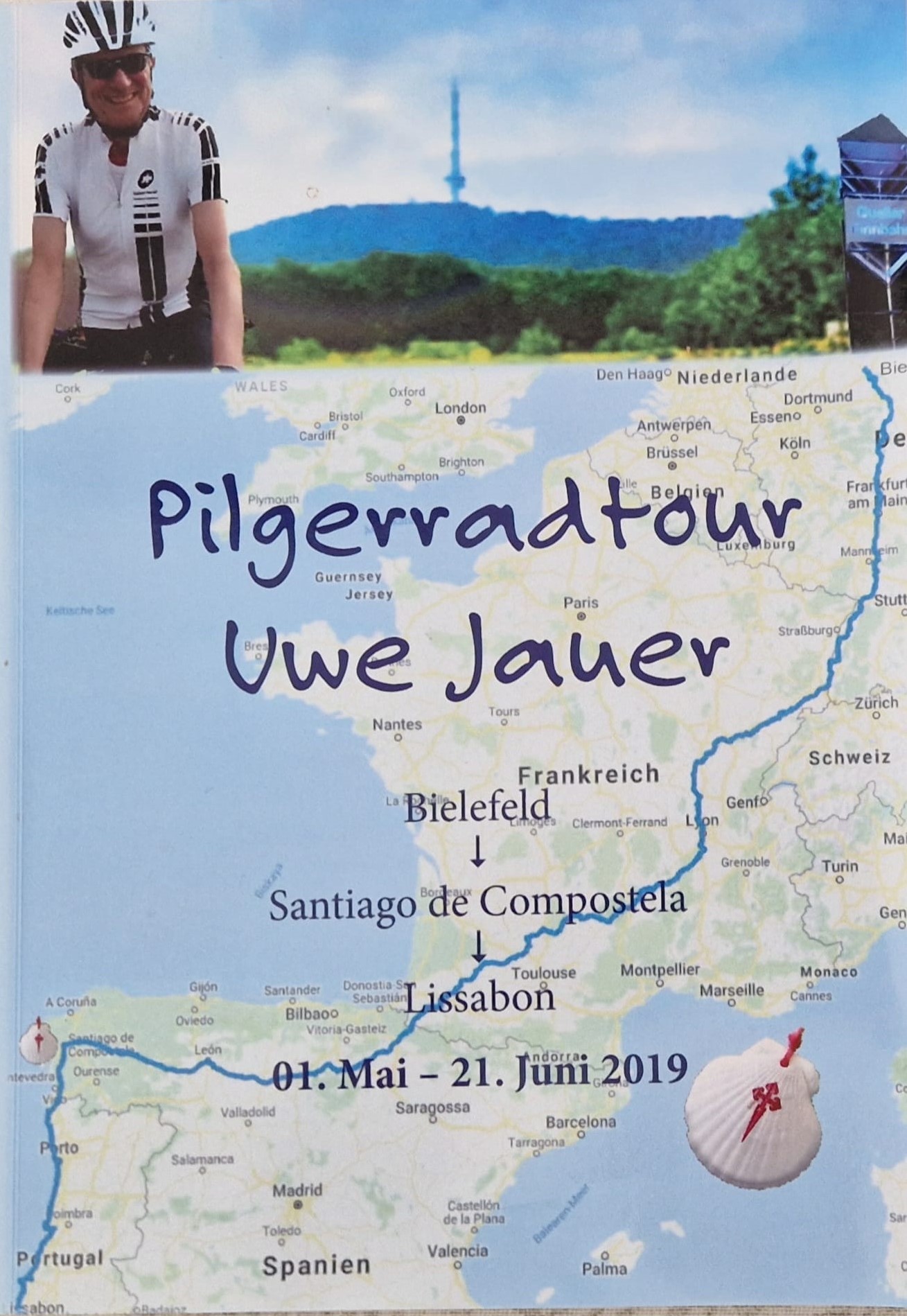 Pilgerradtour Deckblatt